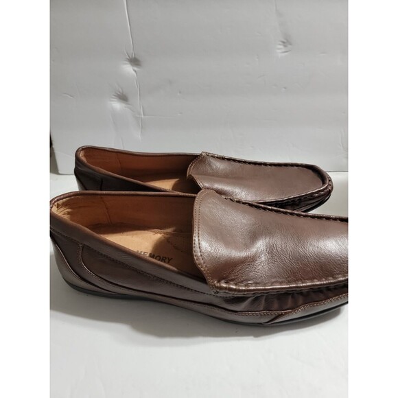 Claiborne Men's Loafer Shoes Alfonso Size 13M Slip On Comfort Memory Foam Brown - Picture 2 of 4